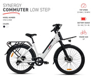 Synergy Commuter 500W E-Bike (Low Step)